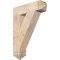 Ekena Millwork Traditional Arts & Crafts Smooth Bracket, Douglas Fir, 5 1/2"W x 24"D x 32"H BKT06X24X32TRA03SDF - alternate 1